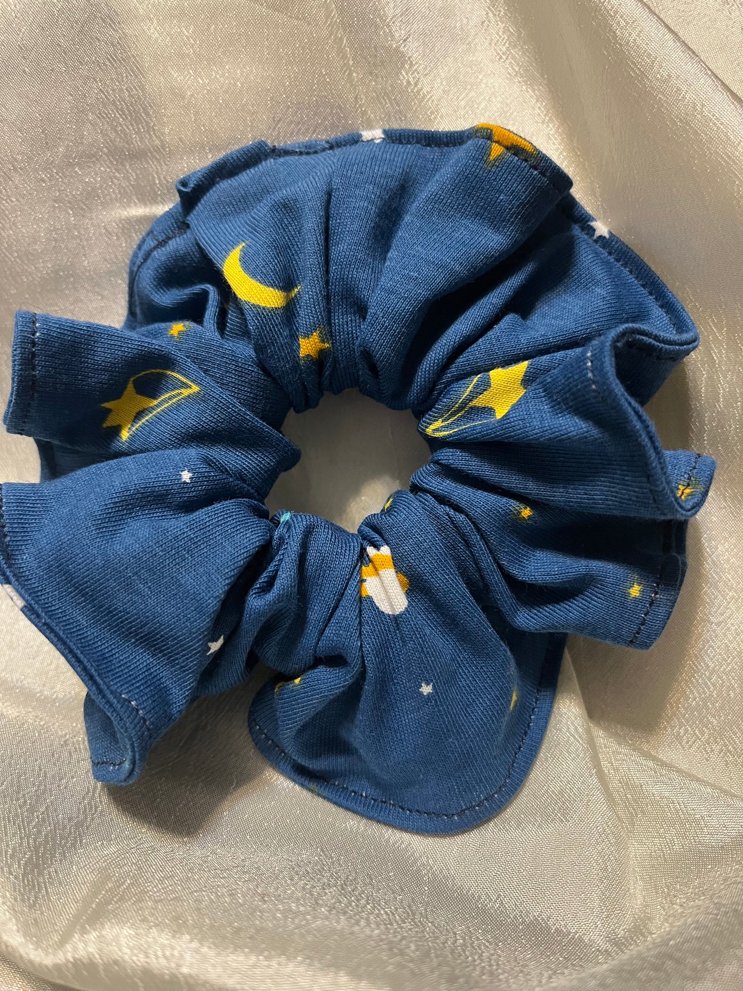 Planets and Stars Scrunchie