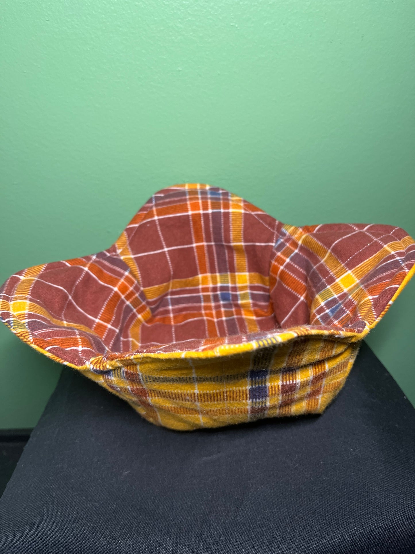 Reversible Fall Microwave Bowl Cozies