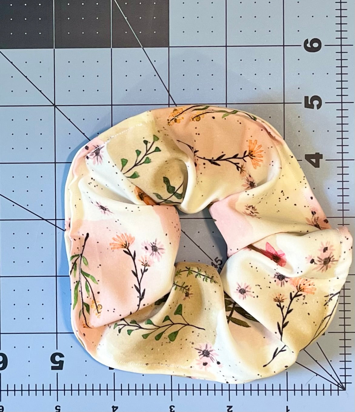 Spring and Summer Floral Scrunchies