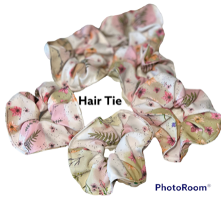 Spring and Summer Floral Scrunchies